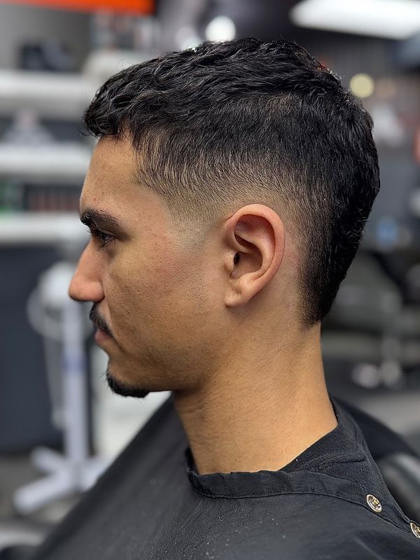 Textured top with a taper
